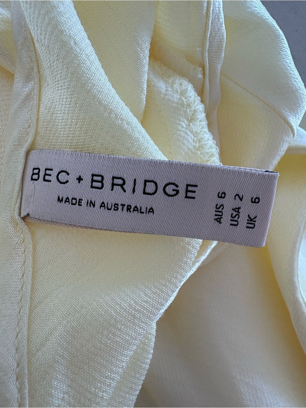 Bec + bridge Cedar City Maxi Dress in Ice Yellow - Picture 8 of 10